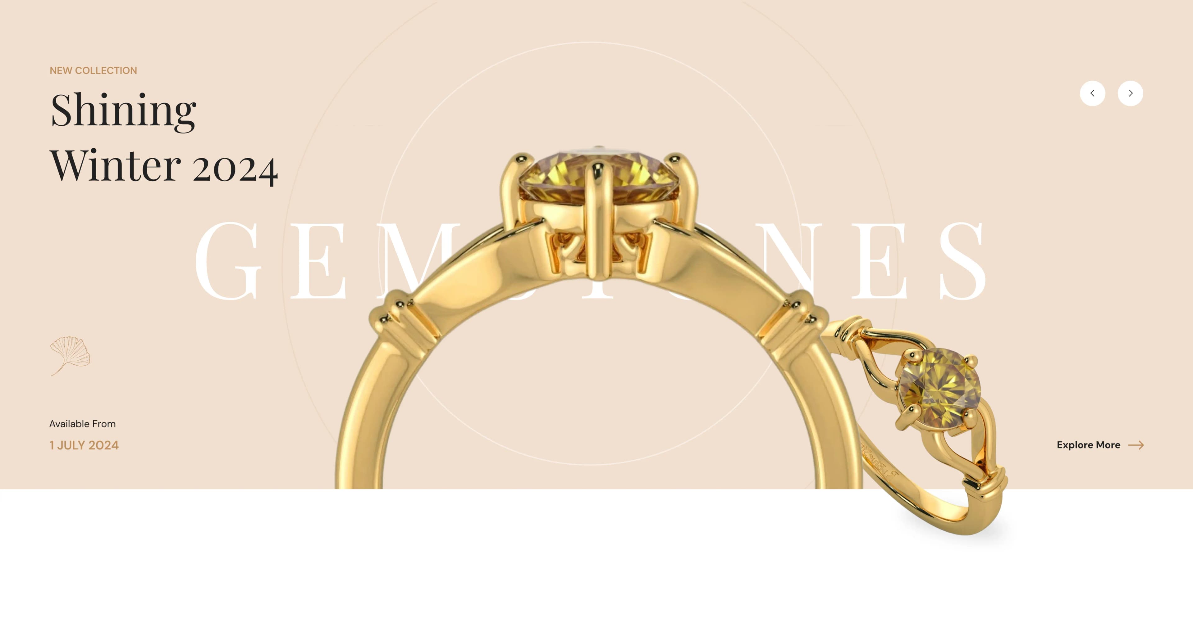 Dwara Jewels Shining Winter 2024 - Premium Jewelry Collection